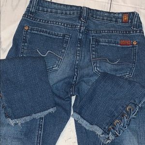 7 for all mankind Girl’s Jeans size 10